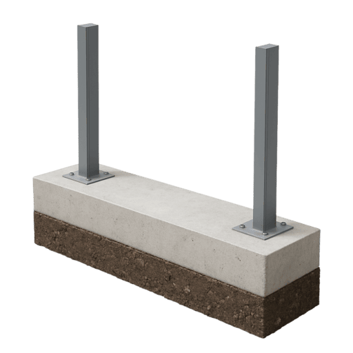 фундамент под ворота в Москве
