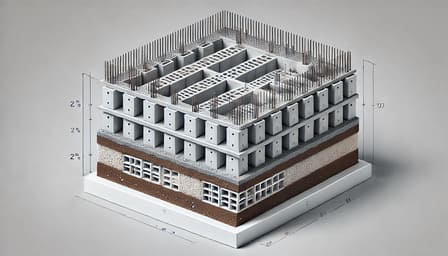 ЖБ сваи для пром. здания 12×24 м